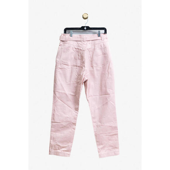 Paul & Joe Pink Belted Pant Cotton - Picture 2 of 3